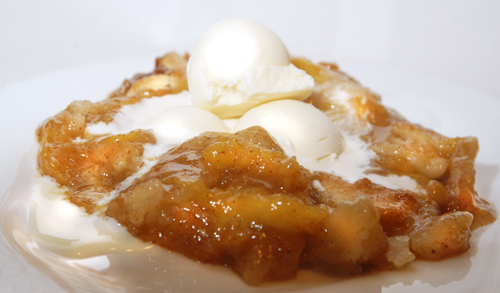 The Nana’s Peach Cobbler